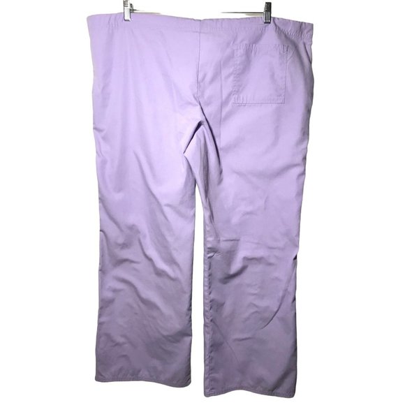 SCRUBS Brand Womens Scrub Pants Size Large Lilac - Picture 3 of 3